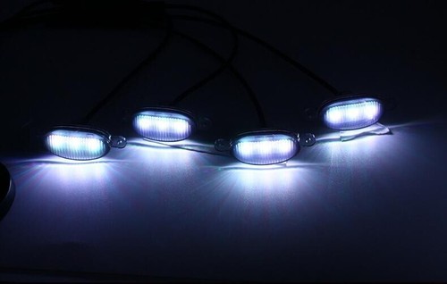 Raptor Style Off-Road Retrofit BT RGB Lamp Front Hood Grille Bumper Mesh Marker - Picture 17 of 19