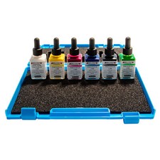 (300,60&euro;/1l) Schmincke Aero Color Special - Kunststoff Case 1 mit 6 Grundfarben