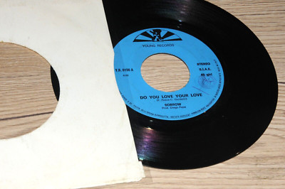 SORROW do you love your love italo disco dance RARE Italy 45 Runden