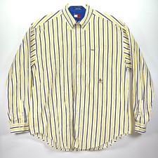 Tommy Hilfiger Button Long Sleeve Shirt With Pocket Size L 80 s 2 Ply Fabric