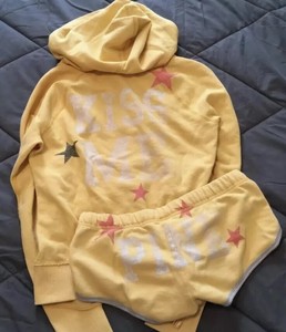 Vs Pink Hoodie Shorts Set Ebay