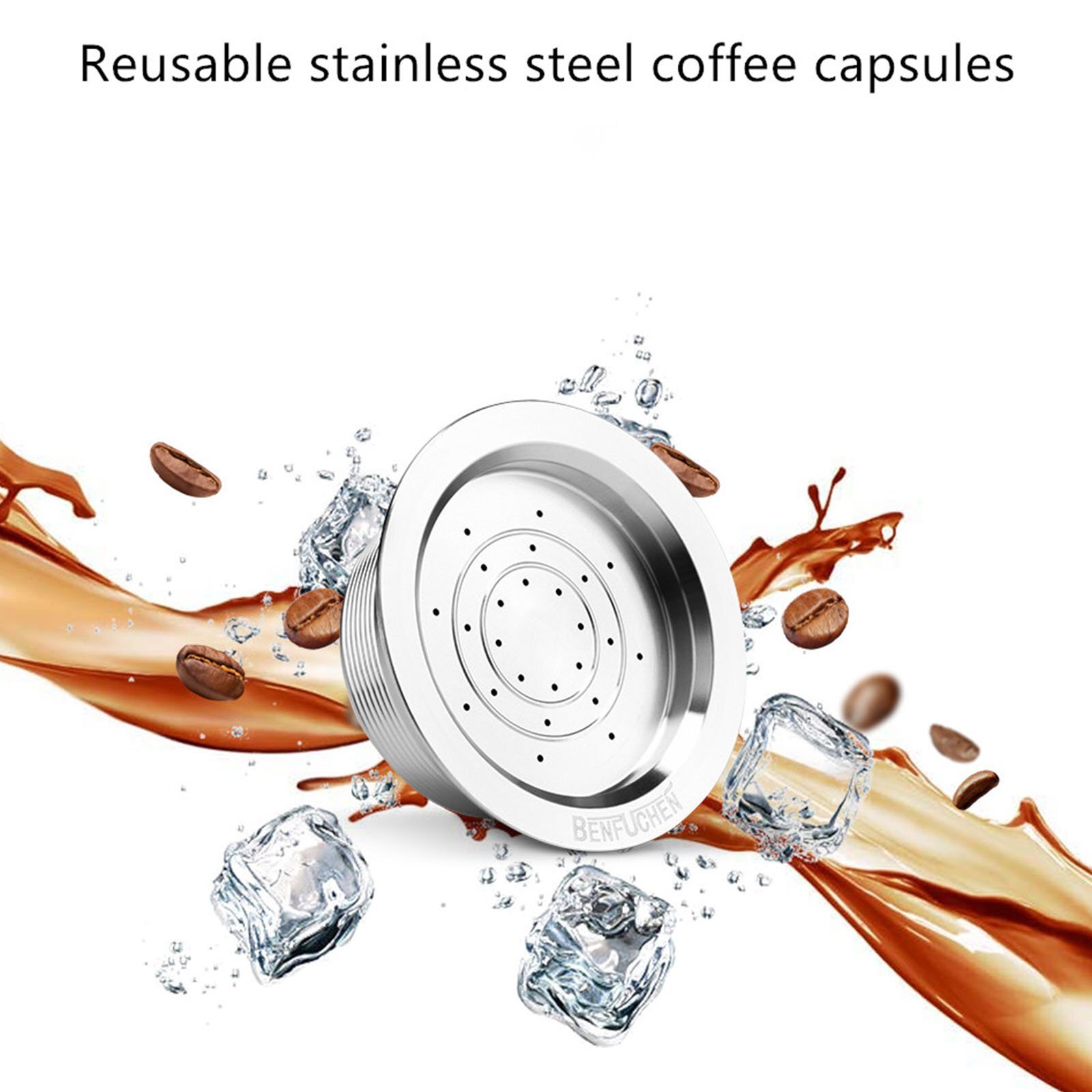Stainless Steel Reusable Coffee Capsules For LAVAZZA A MODO MIO JOLIE