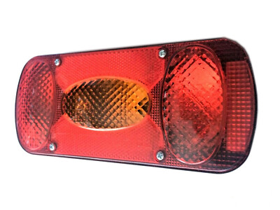 Links Rückleuchte Nebelschlusslicht Kennzeichenlicht Anhänger 12V 24V E20 LKW   