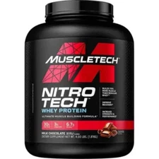 muscletech nitrotech whey protein powder