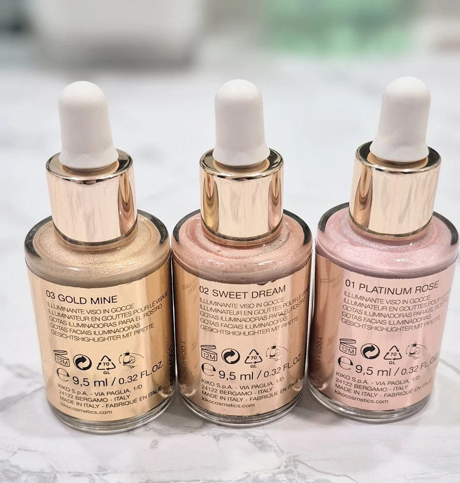 Gotas iluminadoras KIKO Glow Fusion *ELIGE TONO* NUEVAS Foto 2 de 4