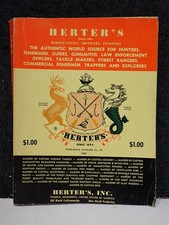 VINTAGE 1969 Herter's Wholesale Catalog # 79 Fishing tackle, Archery Firearms