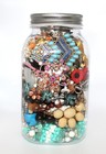 32 oz. Wide Mouth Ball "Jenna" Jar 2.9 lb. Lot Jewelry Wear Resell Repurpose — photo 2