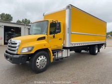 2019 Hino 268A 26' Dry Box Truck Cargo Van Diesel Liftgate A/T A/C Bidadoo