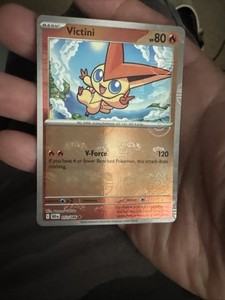 Victini Masterball Holo 012/86 Black Bolt Pokemon Card TCG