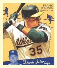 2008 Upper Deck Goudey Mini Blue Backs #191 Frank Thomas