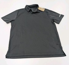 Mens Nike Dri-Fit Tour Golf Polo Shirt Textured Grey Sz M DV7528-060