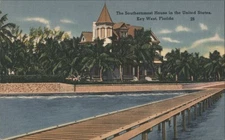 The Southernmost House,Key West,FL Tichnor Monroe County Florida Postcard