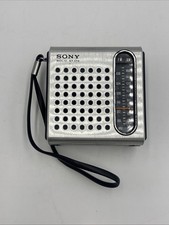 Vintage Sony Solid State 9 Transistor Radio 1970's Model TFM-3750W AM FM
