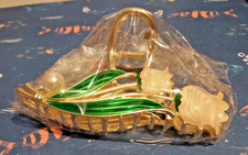 INSOWNI GOLD METAL HAIR CAWS snowdrops