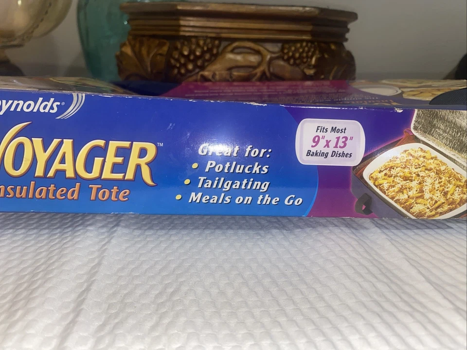 Reynolds Voyager Insulated Tote Fits Most 9 X 13 Baking Dishes- BRAND NEW 2003 - Image 3 of 3