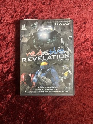 BRAND NEW SEALED RED VS BLUE REVELATION SEASON 8 DVD HALO MOVIE SERIES