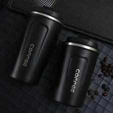 Stainless Steel Travel Coffee Mug Leak-Proof Thermal Vacuum Flask cup