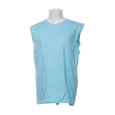 Skill Basic, Tank­top, Größe: XL, Türkis, Baumwolle, Einfarbig, Damen #NrG