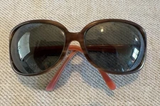 Maui Jim Rainbow Falls Brown Oval MJ225-12 Sunglasses