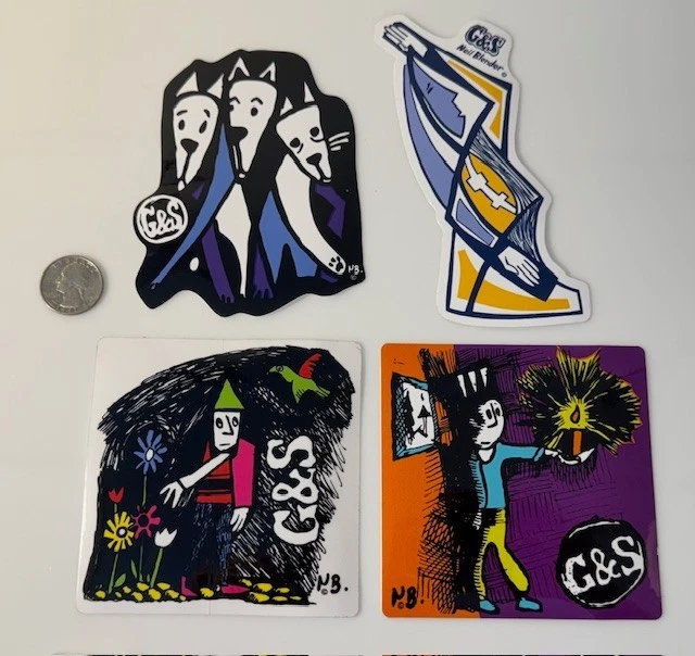 G&S Skateboarding & Longboarding Stickers & Decals for sale | eBay