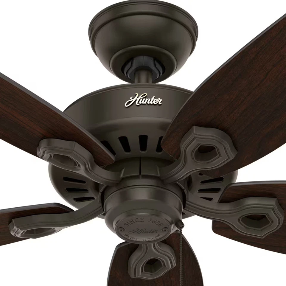 Hunter 53292 Builder Elite 52" Ceiling Fan in Bronze/Brown - Image 3 of 4