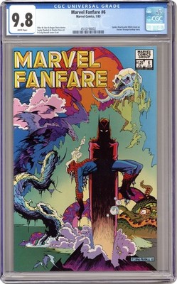 Marvel Fanfare #6 CGC 9.8 1983 4510194002
