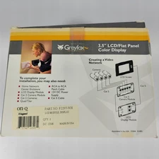 GreyFox Home Systems 3.5” LCD/Flat Panel Color Display Part# F2297-WH Legrand
