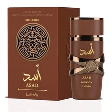 Asad Bourbon Eau de Parfum Spray 100ml 3.4 oz by Lattafa