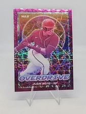 2021 Panini Chronicles - Overdrive Juan Soto #13 Purple Velocity