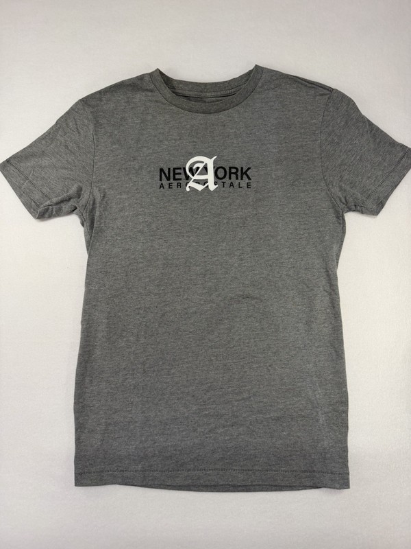 Arepostale Women's T-Shirt, Gray, Extra Small.