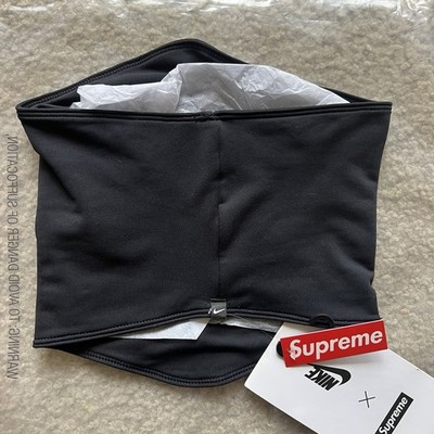 Supreme x Nike Neck Warmer SS21 Black NEW 100% Authentic | eBay