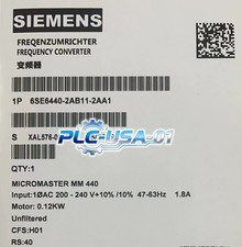 1PCS Brand New SIEMENS 6SE6440-2AB11-2AA1 6SE...