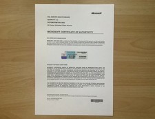 SQL Server 2022 Standard 24 Core COA unlimited User CAL RETAIL License