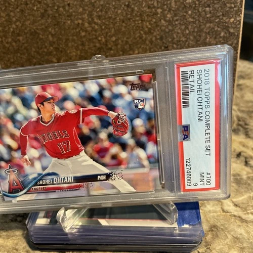 Shohei OHTANI 2018 Topps Complete Set Rookie PSA 9