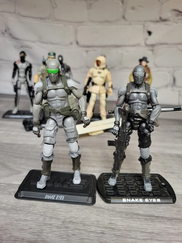 GI Joe 25th 50th POC Gen Hawk Figura Lote Ojos de Serpiente Torpedo Snow Job Wild Bill  Foto 4 de 4
