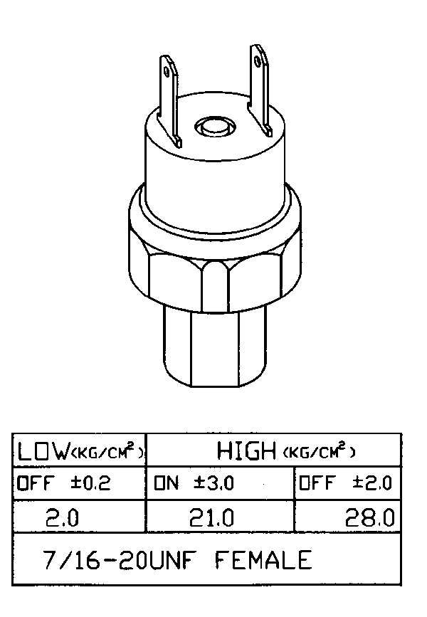 ✅Fits NRF 38919 PRESSURE SWITCH  ⭐UK Seller⭐