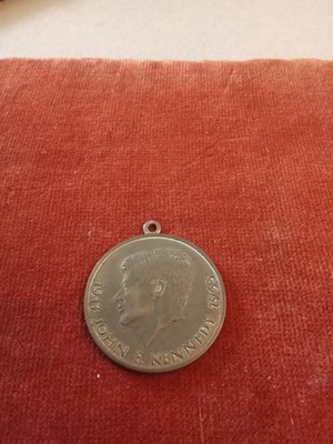Medaille John F. Kennedy 1963 Ich bin ein Berliner #1-614