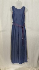 Ted Baker CBN Tencel Jumpsuit Mid Wash TB size 1 UK 8 RRP £159 LN063 QQ 04