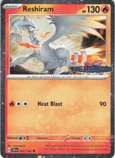 Reshiram (Stellar Crown Stamped) Holo Uncommon Misc Cards & Prod 022/142 NM