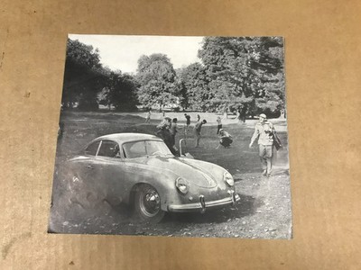 Vintage Porsche Fold-Out Technical Innovations Brochure