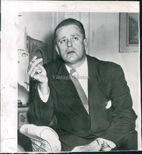 1949 Elliott Roosevelt Us Army Air Force Son President 7X7 Historic Press Photo