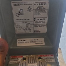 Siemens Rainproof 50A 120/240V AC Power Outlet Type 3R Enclosure LGP1S