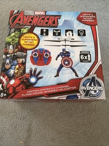 Captain America 2 CHANNEL FLYING FIGURE INFRARED HELICOPTER