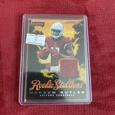 2019 Panini Playoff HAKEEM BUTLER Cardinals Rookie Stallions JERSEY Card #38/50