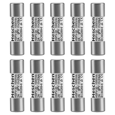 Solar DC1000V PV Fuse 15A 10x38mm gPV Type 10PCS for System Protection
