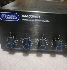 Atlas Sound AA400PHD 6-Input, 400 Watt Mixer Amplifier