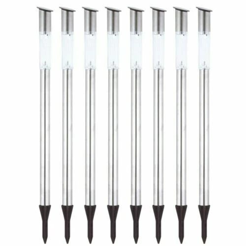 Luci di passaggio e solare alluminio per sentieri da esterno