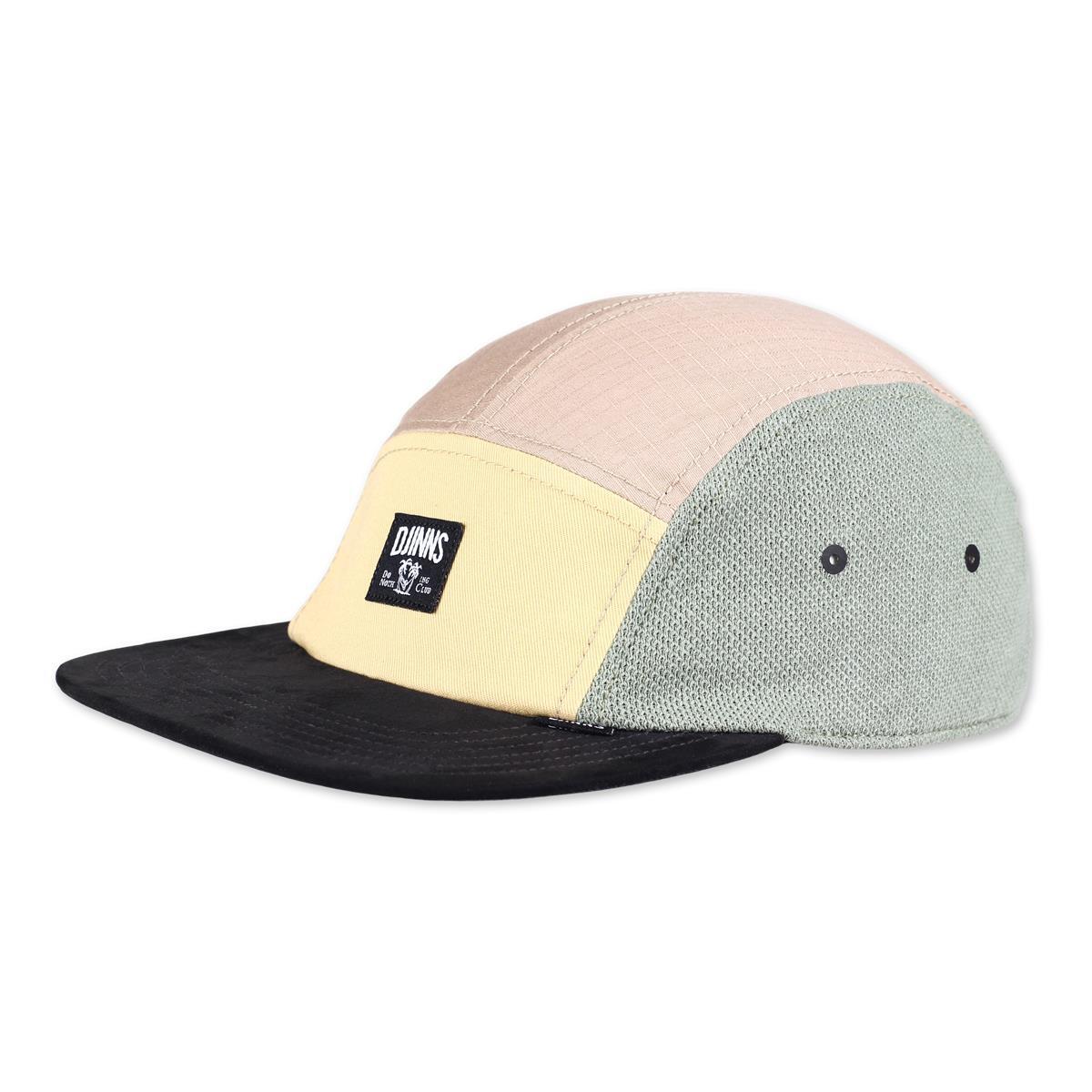 Djinns Soft Flatcap - 5-Panel Stoffkappe Verstellbar