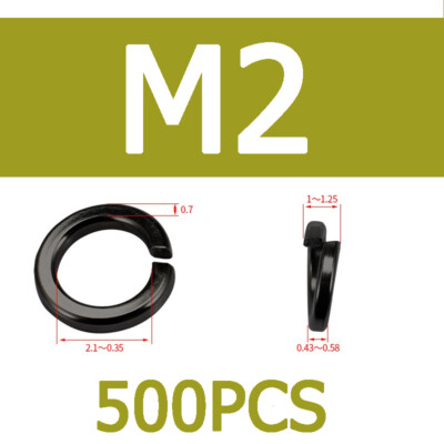 M2-M24  304  Spring  Washer  Round  Stainless  Steel  Elastic  Screw  washer
