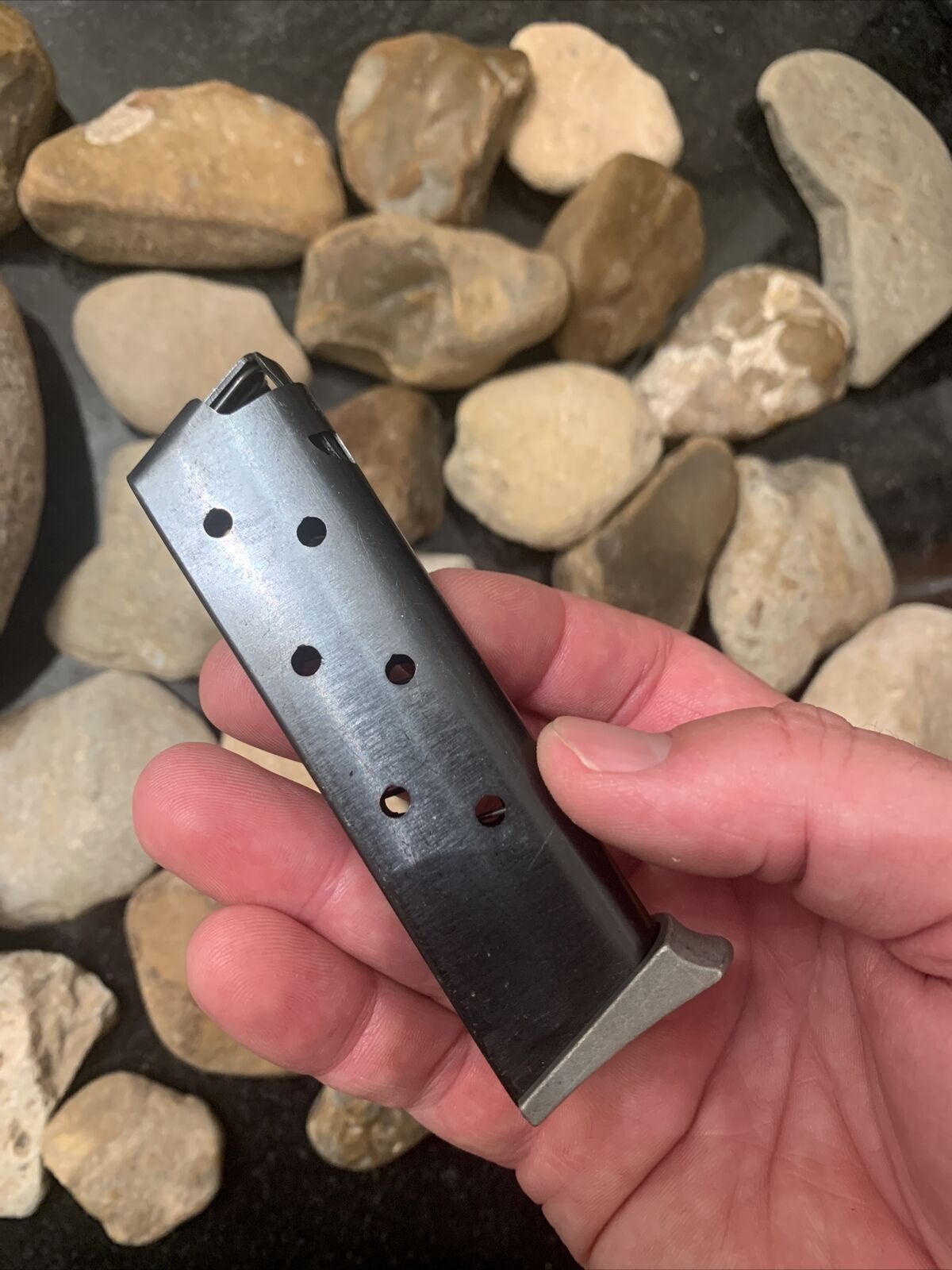 2 Pack FEG PA-63 9x18 .380 ACP Makarov 7 Round PPKS Style Blued Magazine Mags